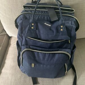 Navy Blue Backpack